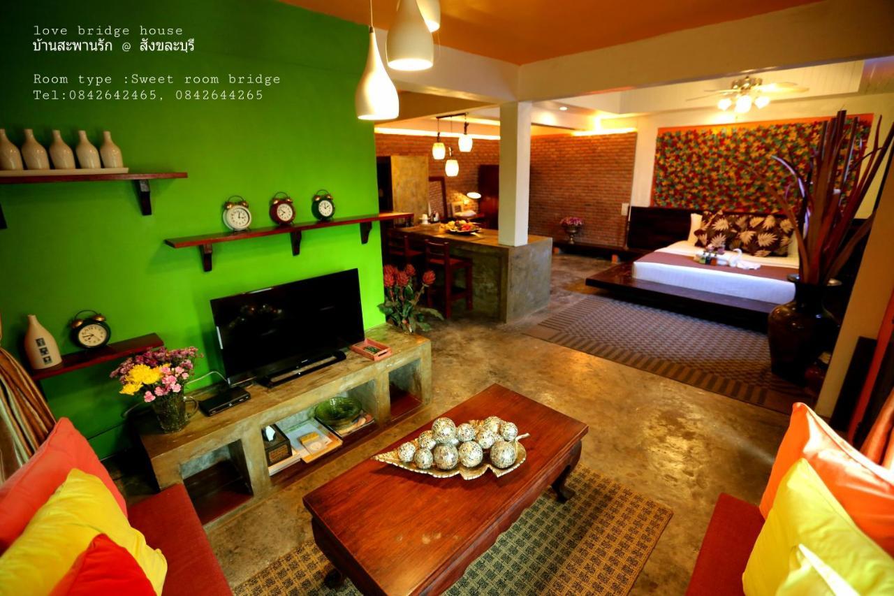 Love Bridge House บ้านสะพานรัก Sangkhla Buri Dış mekan fotoğraf