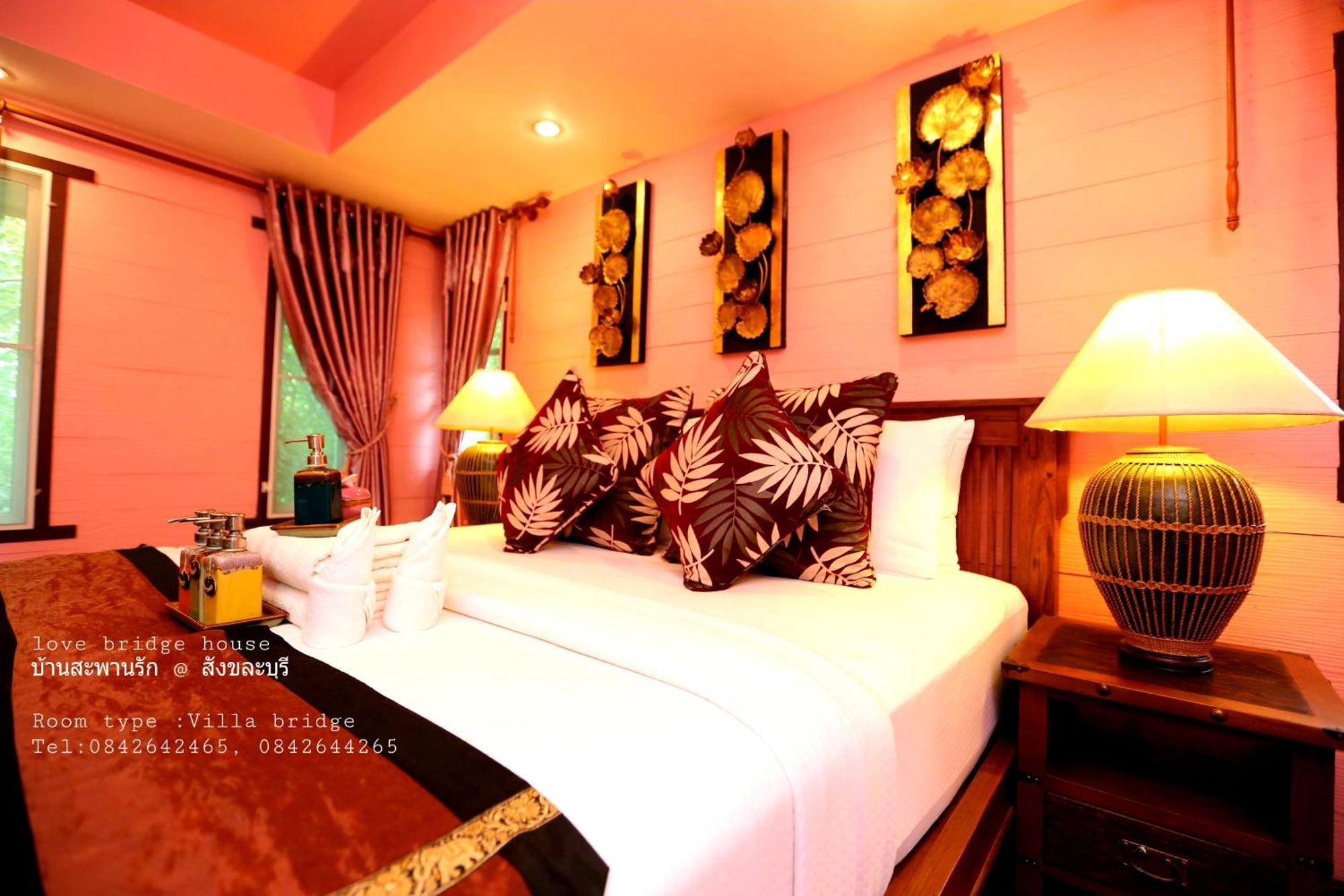 Love Bridge House บ้านสะพานรัก Sangkhla Buri Oda fotoğraf
