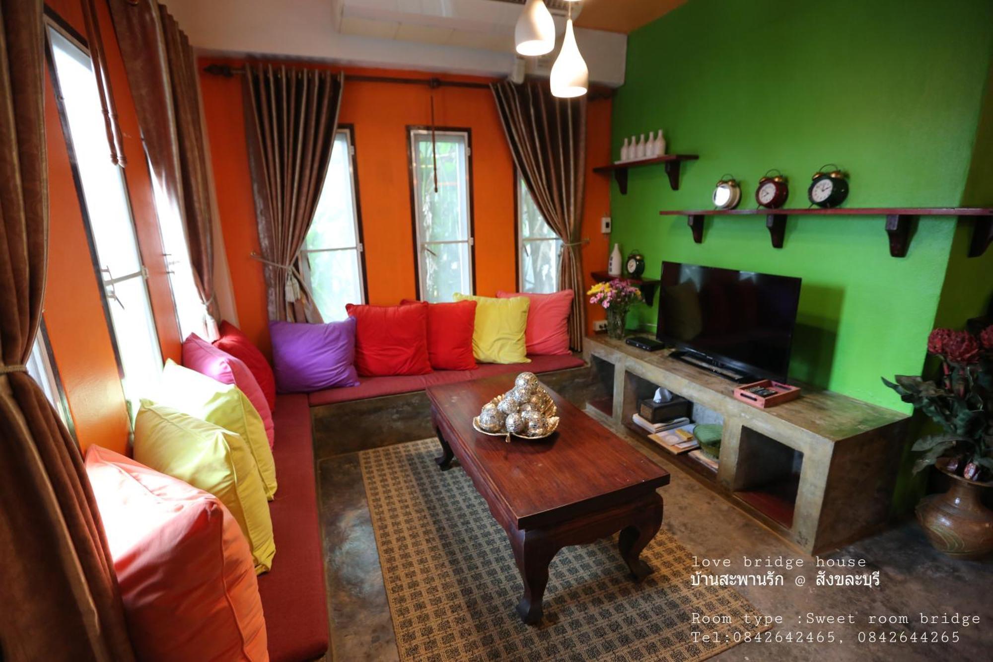 Love Bridge House บ้านสะพานรัก Sangkhla Buri Oda fotoğraf