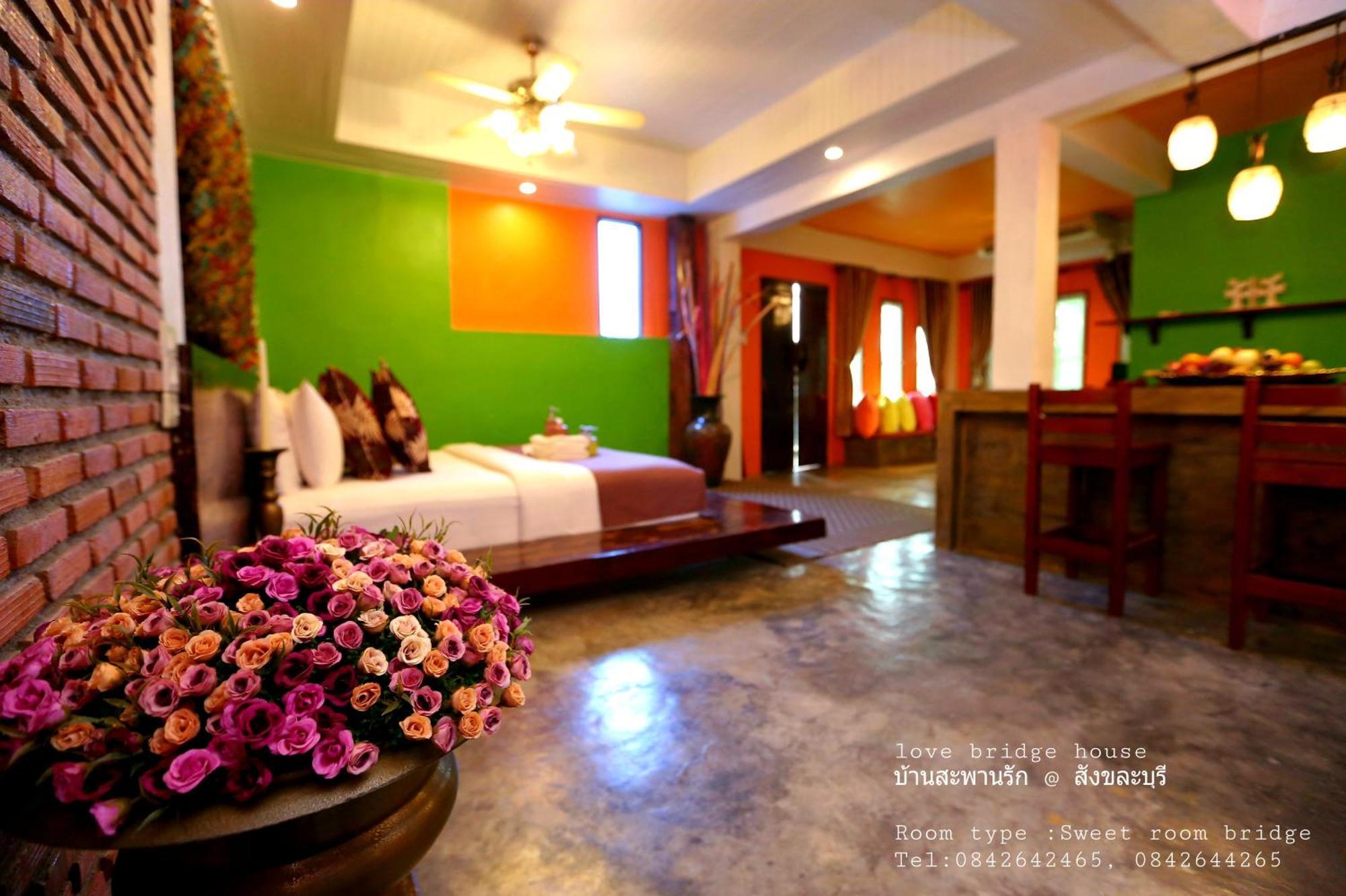 Love Bridge House บ้านสะพานรัก Sangkhla Buri Oda fotoğraf
